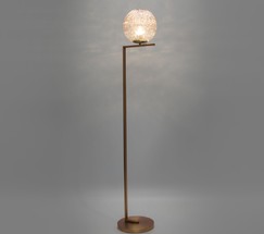 Торшер 01214/1 латунь