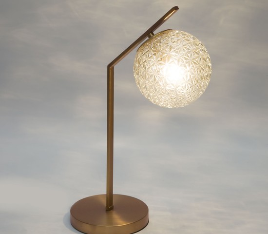 Настольная лампа 01213/1 латунь