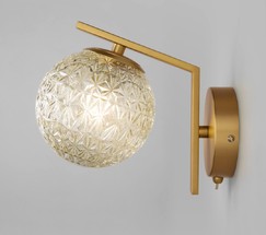 Настенный светильник 70132/1 латунь