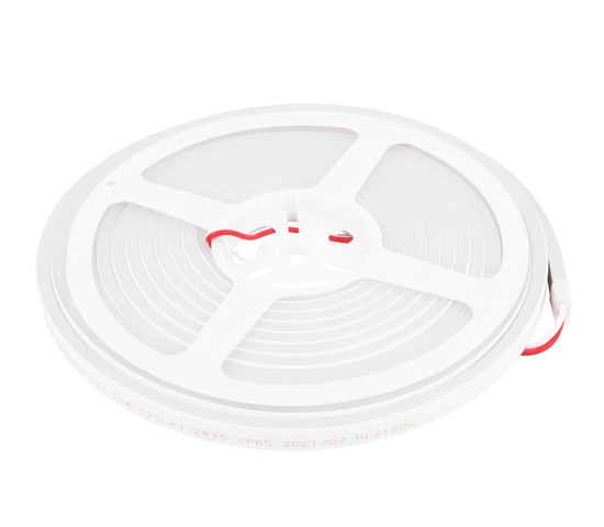 Гибкий неон 120Led 10W IP65 6500K с боковым свечением холодный белый, 5 м (24V 10W 120Led 2835 IP65)
