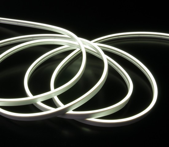 Гибкий неон 120Led 10W IP65 6500K с боковым свечением холодный белый, 5 м (24V 10W 120Led 2835 IP65)