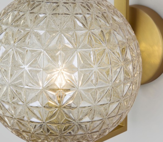 Настенный светильник 70131/1 латунь