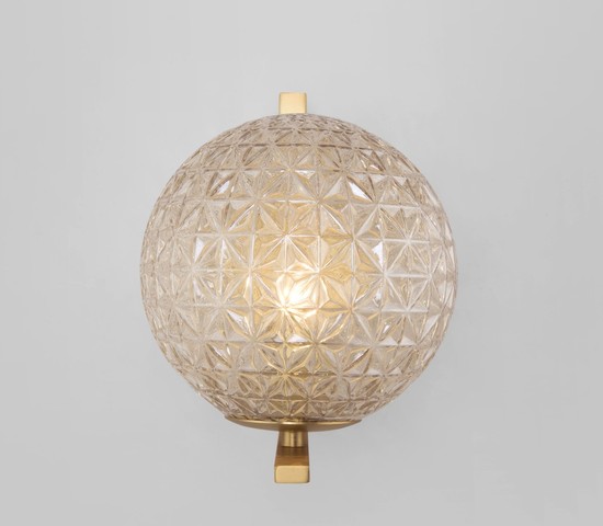 Настенный светильник 70131/1 латунь