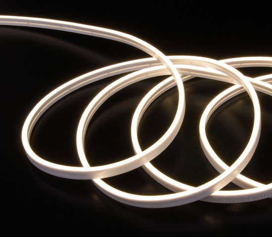 Гибкий неон 120Led 10W IP65 4200K с боковым свечением дневной белый, 5 м (24V 10W 120Led 2835 IP65)