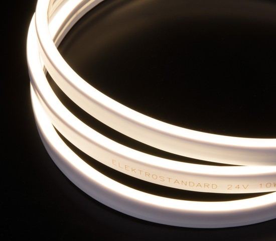 Гибкий неон 120Led 10W IP65 4200K с боковым свечением дневной белый, 5 м (24V 10W 120Led 2835 IP65)