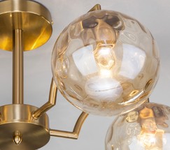 Люстра 30178/5 латунь