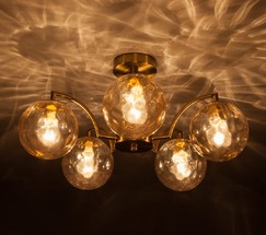 Люстра 30178/5 латунь