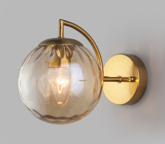 Настенный светильник 30178/1 латунь