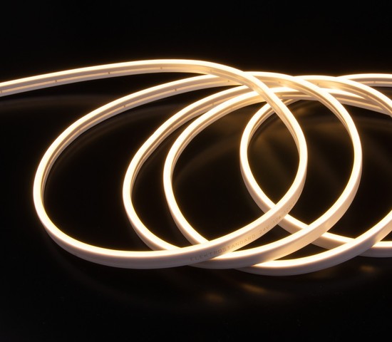 Гибкий неон 120Led 10W IP65 3300K с боковым свечением теплый белый, 5 м (24V 10W 120Led 2835 IP65)