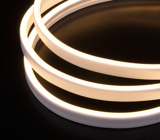 Гибкий неон 120Led 10W IP65 3300K с боковым свечением теплый белый, 5 м (24V 10W 120Led 2835 IP65)