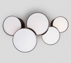 Люстра 3447 Mona Black/Gold