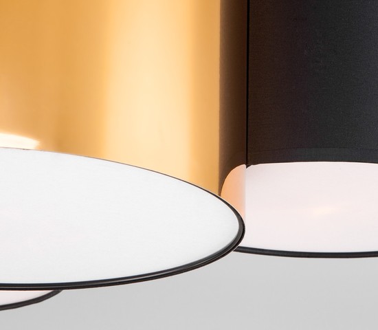 Люстра 3446 Mona Black/Gold