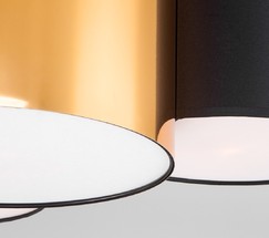 Люстра 3446 Mona Black/Gold