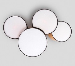 Люстра 3446 Mona Black/Gold