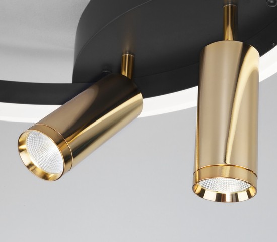 Люстра 90247/3 черный/золото Smart