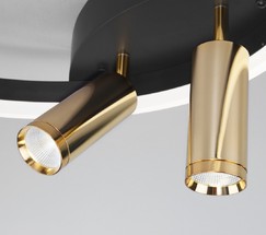 Люстра 90247/3 черный/золото Smart