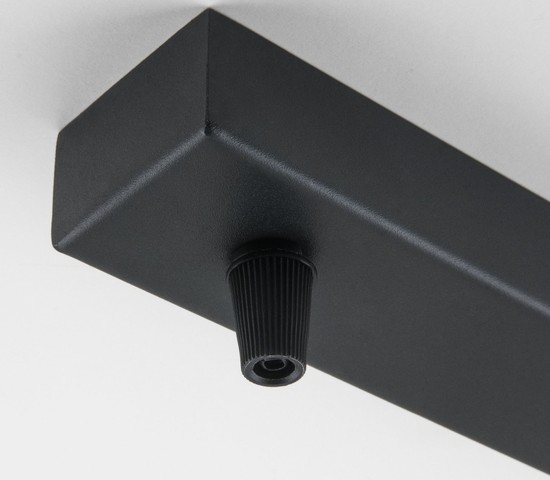 Планка для подвесных светильников черная, арт. A055606