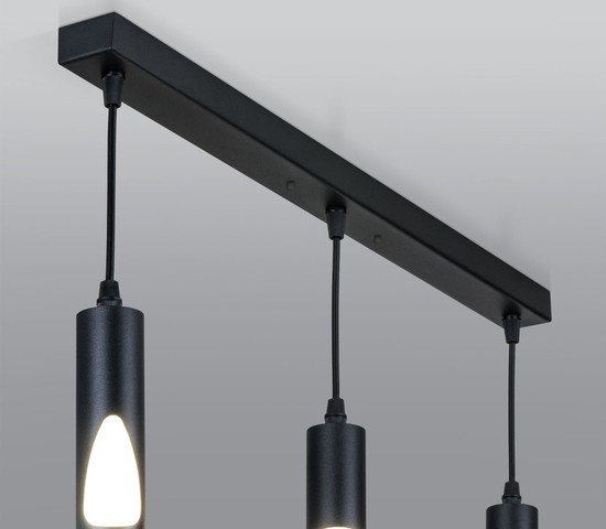 Планка для подвесных светильников черная, арт. A055606