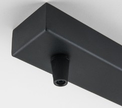 Планка для подвесных светильников черная, арт. A055606