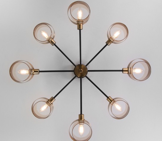 Люстра 70127/8 черный