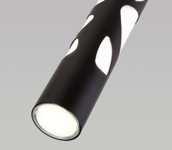 Люстра DLR037 12W 4200K черный матовый