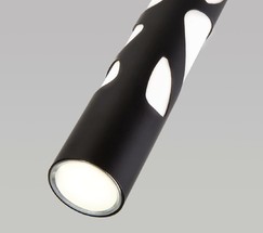 Люстра DLR037 12W 4200K черный матовый