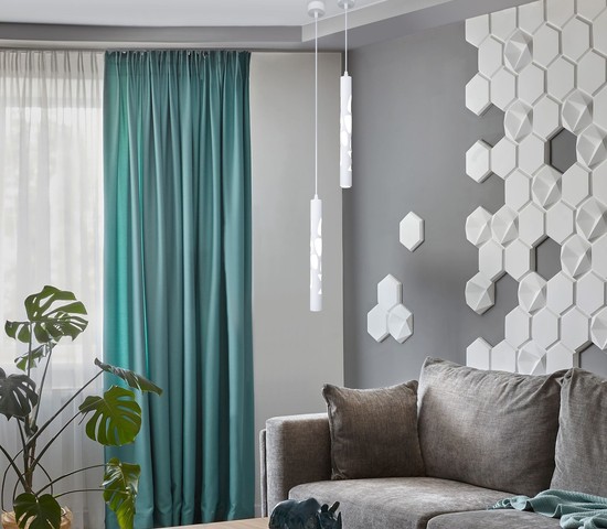 Люстра DLR037 12W 4200K белый матовый