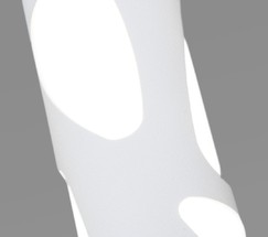 Люстра DLR037 12W 4200K белый матовый