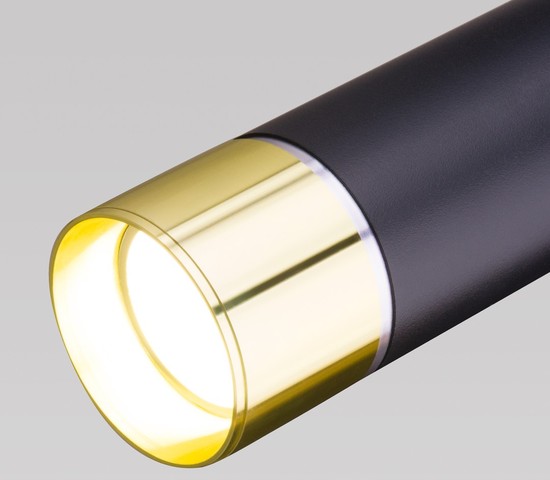 Люстра DLN107 GU10 черный/золото