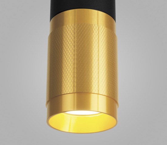 Люстра DLN108 GU10 черный/золото