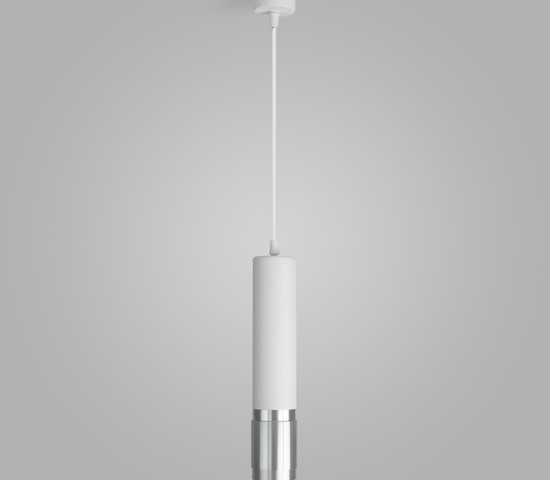 Люстра DLN108 GU10 белый/серебро