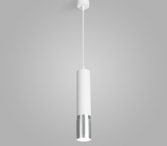 Люстра DLN108 GU10 белый/серебро