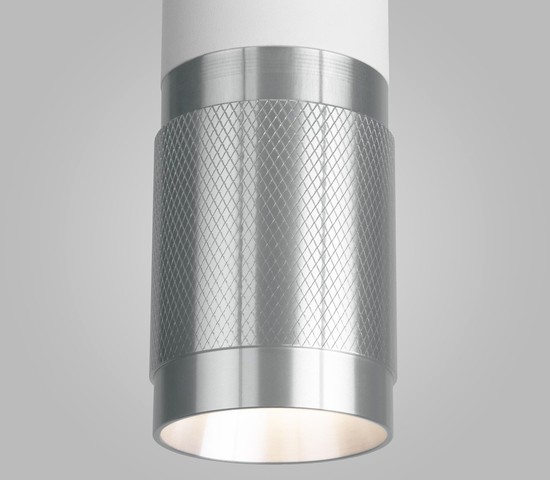 Люстра DLN108 GU10 белый/серебро