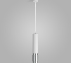 Люстра DLN108 GU10 белый/серебро