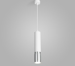 Люстра DLN108 GU10 белый/серебро