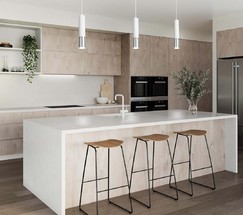 Люстра DLN108 GU10 белый/серебро