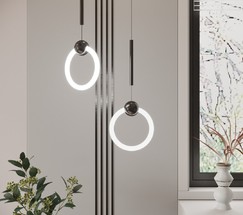 Люстра 90165/1 черный жемчуг