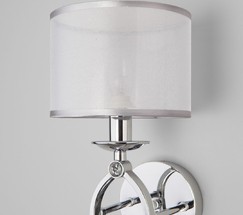 Настенный светильник 60124/1 хром (60109/1)