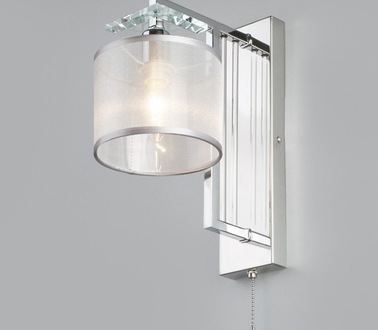 Настенный светильник 60123/1 хром (60108/1)
