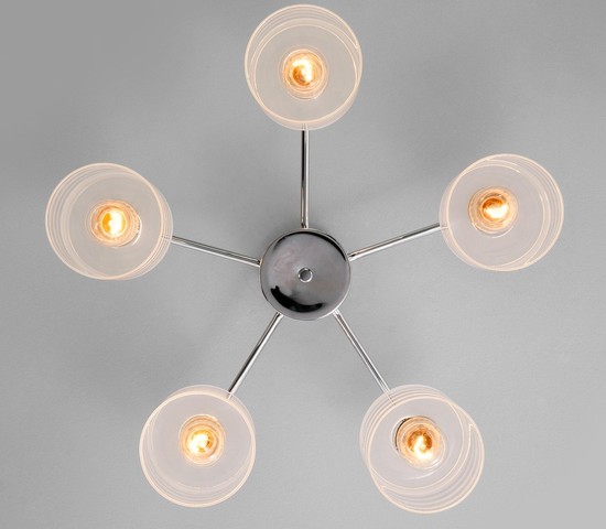 Люстра 30176/5 хром