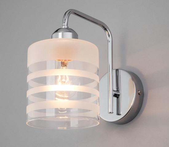 Настенный светильник 30176/1 хром