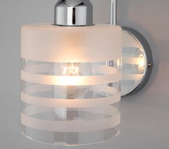 Настенный светильник 30176/1 хром