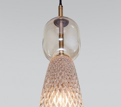 Люстра 50211/1 янтарный