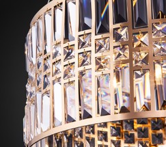 Люстра 10125/5 золото/прозрачный хрусталь Strotskis Smart (10116/5)