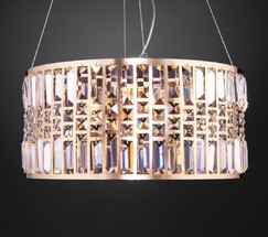 Люстра 10125/5 золото/прозрачный хрусталь Strotskis Smart (10116/5)