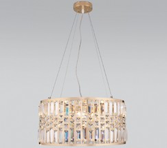 Люстра 10125/5 золото/прозрачный хрусталь Strotskis Smart (10116/5)