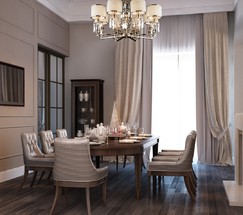 Люстра 10129/8 золото/прозрачный хрусталь Strotskis Smart (10099/8)