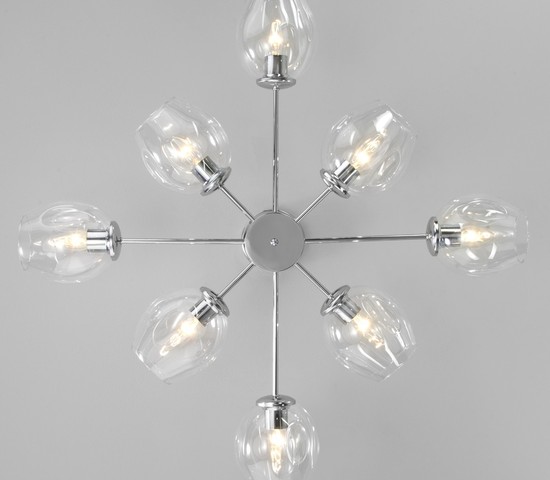 Люстра 30154/8 хром