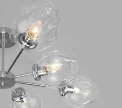 Люстра 30154/8 хром