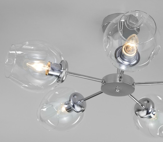 Люстра 30154/5 хром